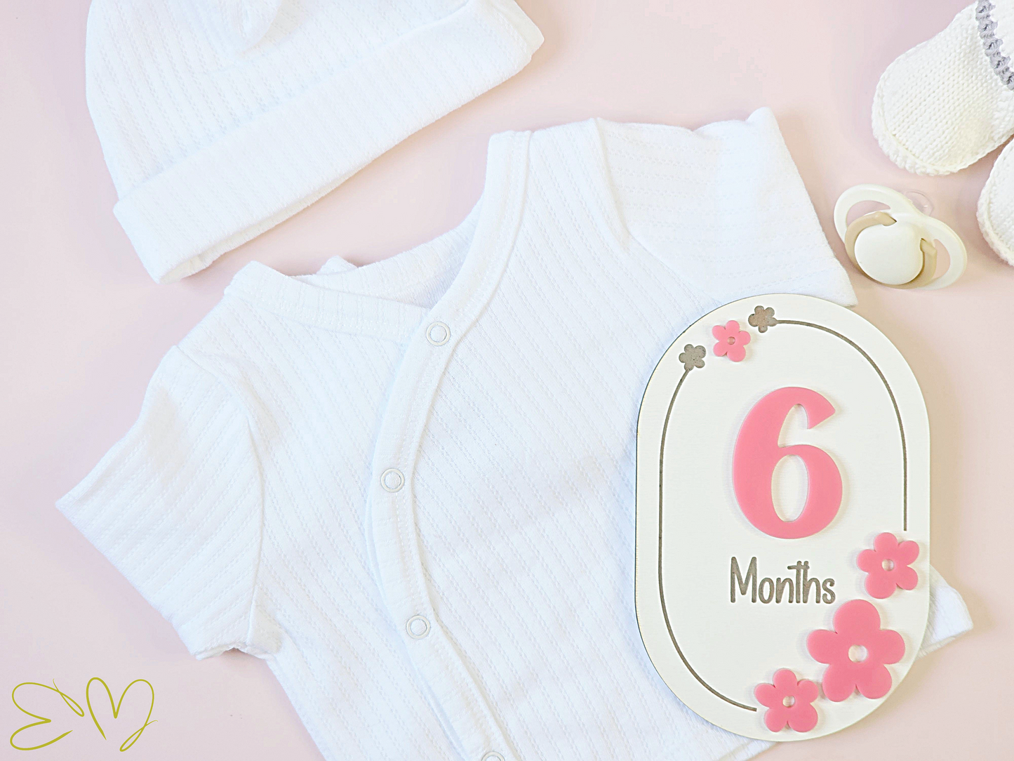 Baby Monthly Milestone Markers