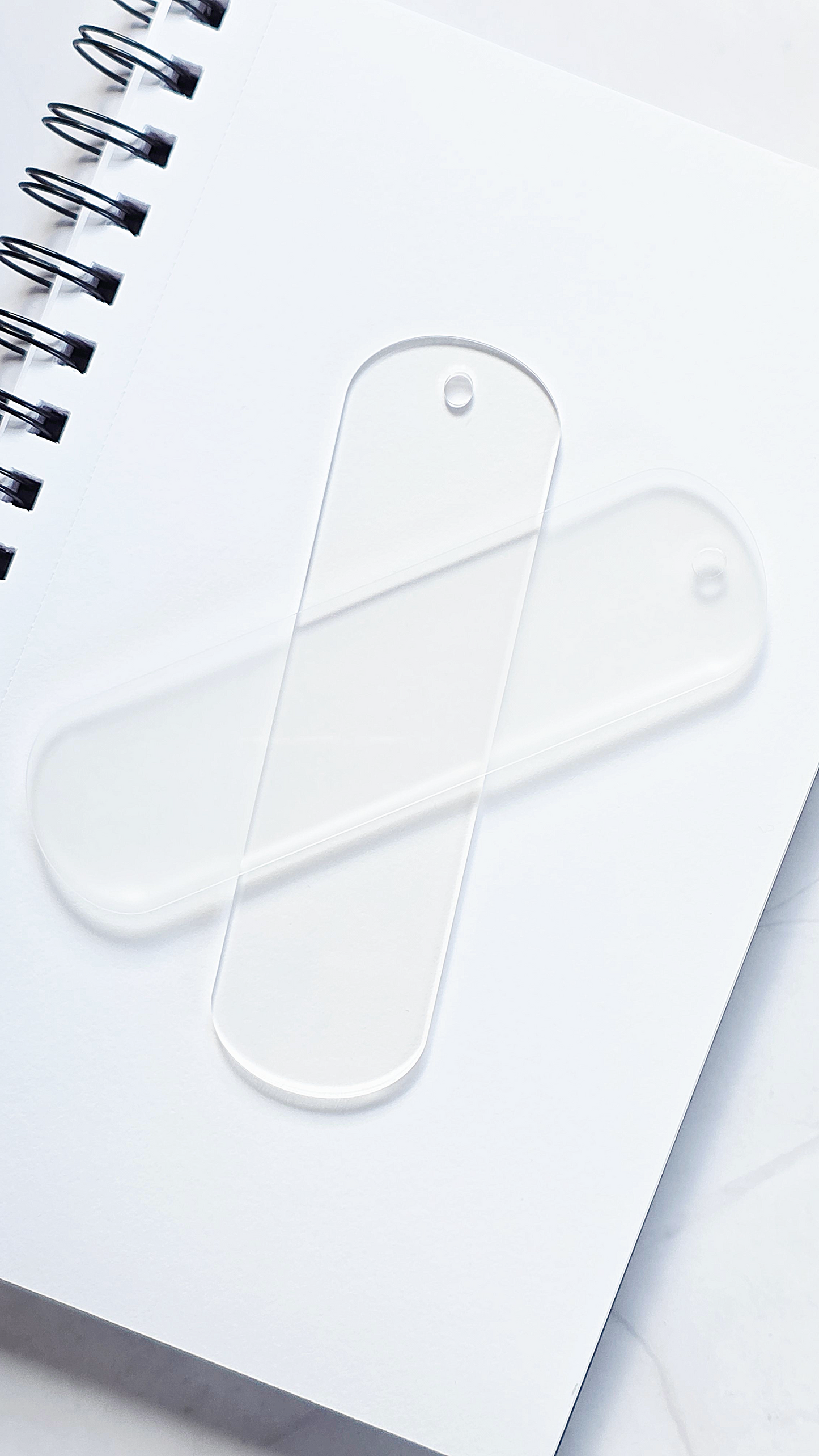 Blank Acrylic Bookmarks