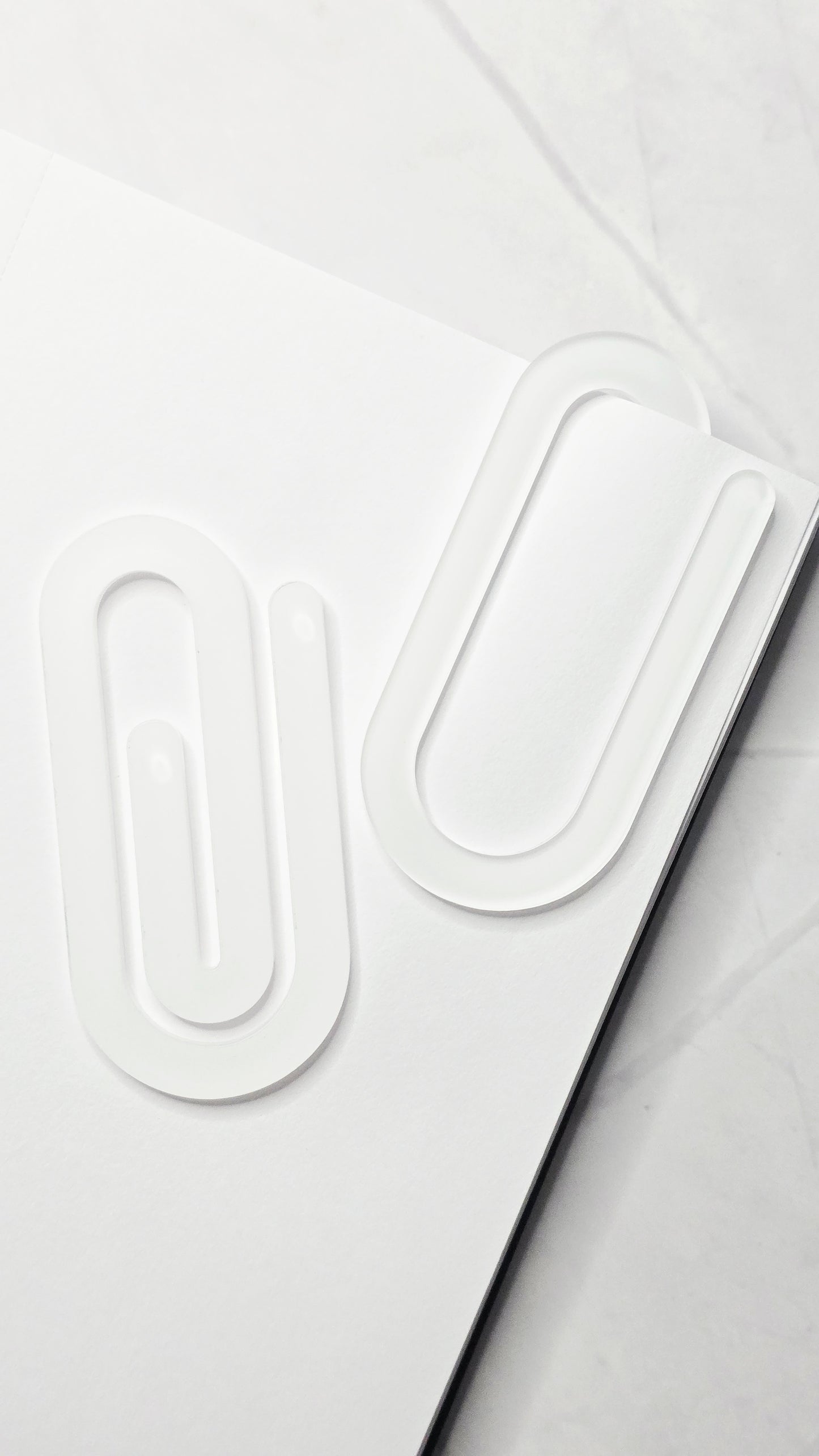 Jumbo Paper Clip Sublimation Bookmark Blanks