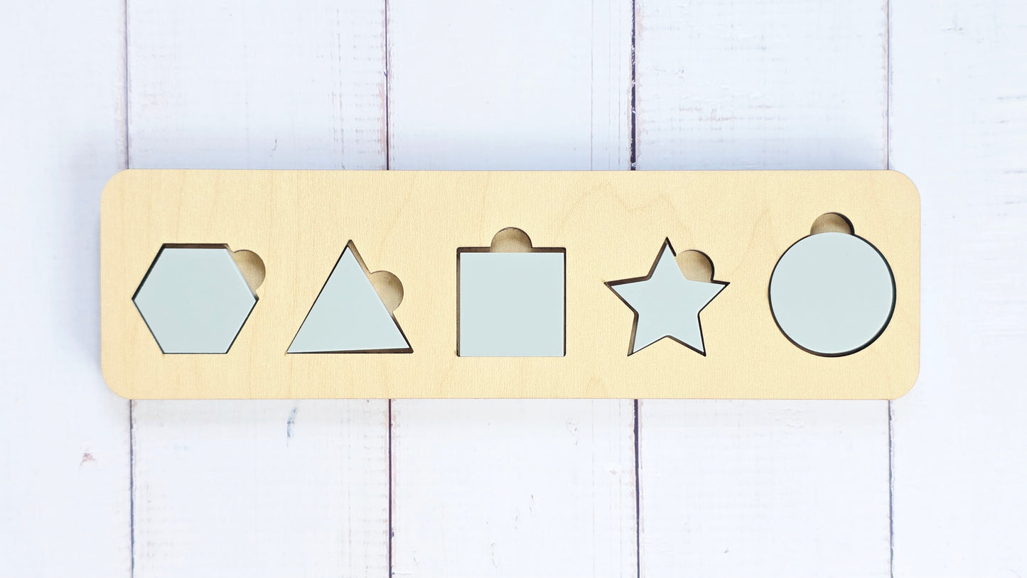 Shape Puzzle with 5 Fun Shapes| Personalized Option