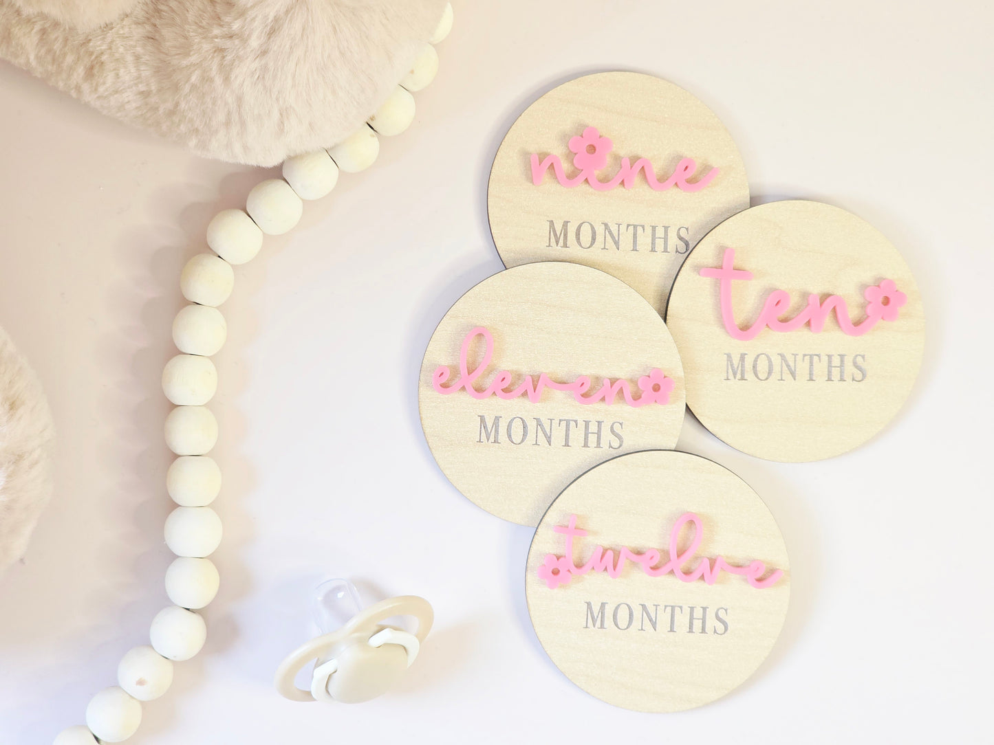 Round Baby Monthly Milestones