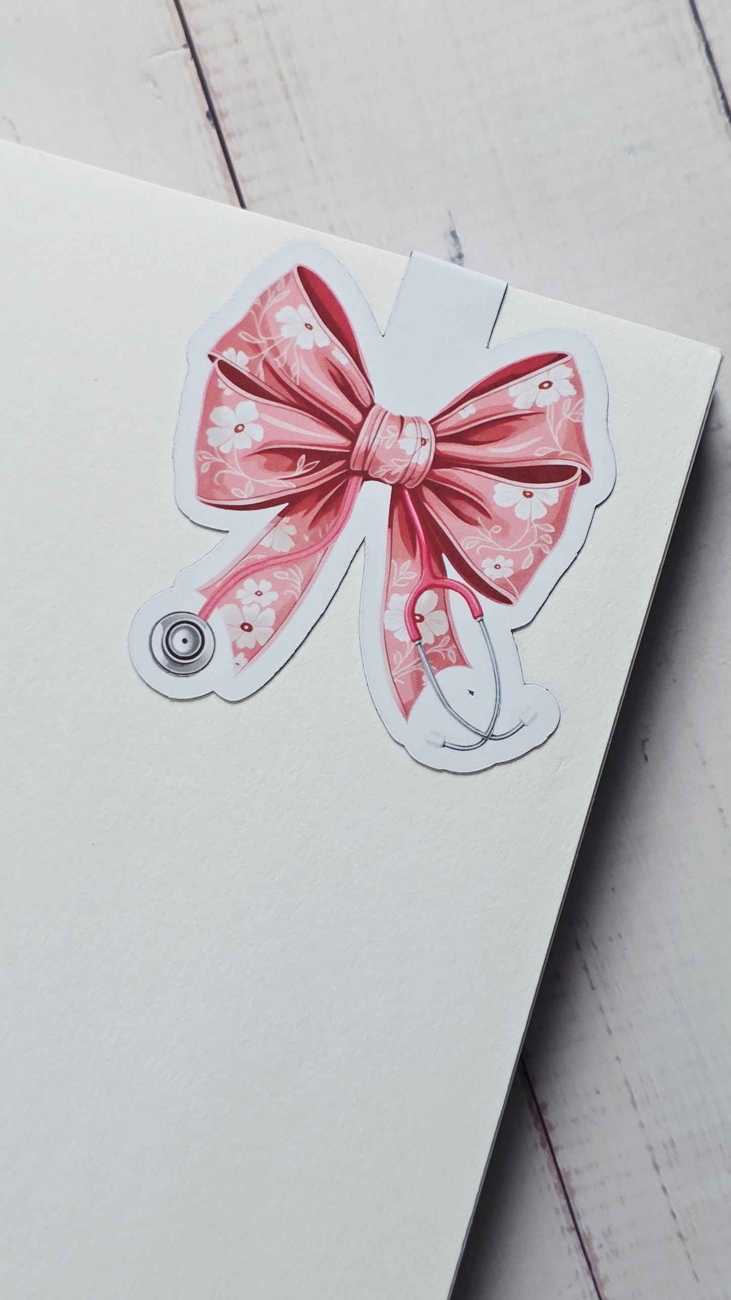 Nurse Theme Magnetic Bookmarks (Choose Your Own Set of 3)