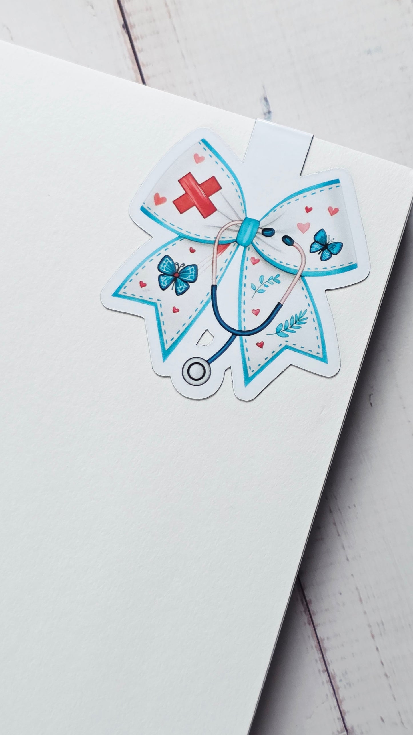 Nurse Theme Magnetic Bookmarks (Choose Your Own Set of 3)