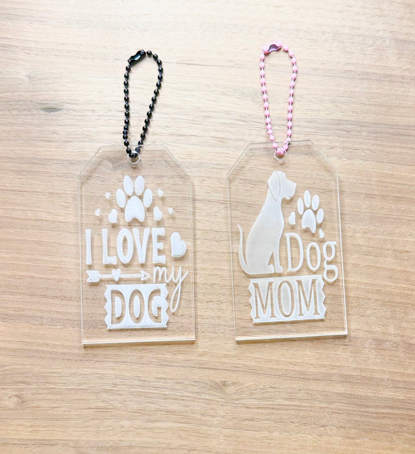 Acrylic Key Chain Tag