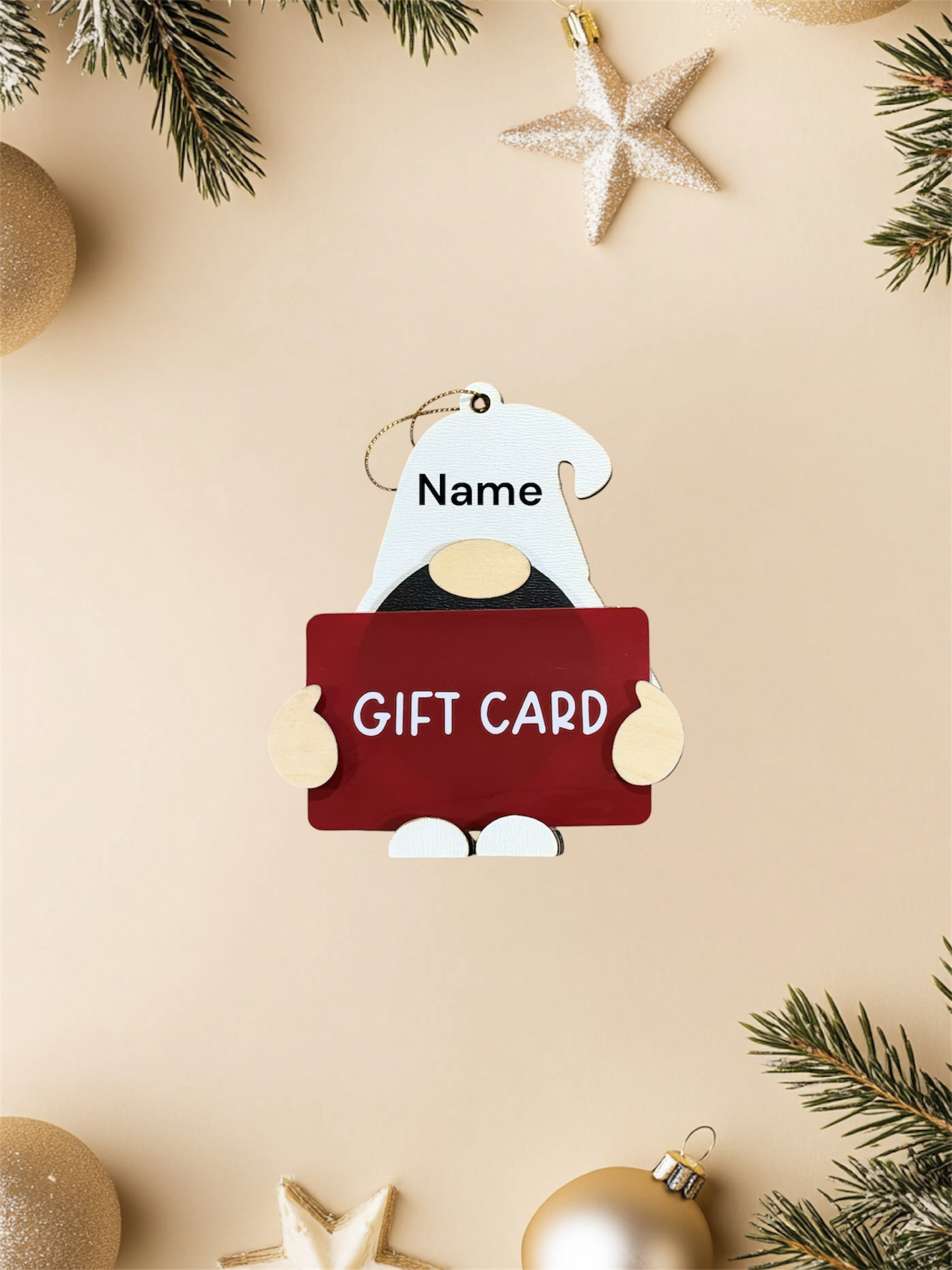 Gnome Gift Card Holder