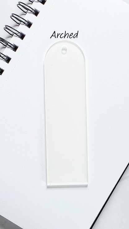 Sublimation Blank Acrylic Bookmarks
