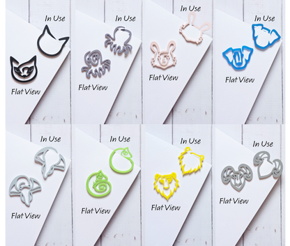 Mini Animal Acrylic Bookmarks