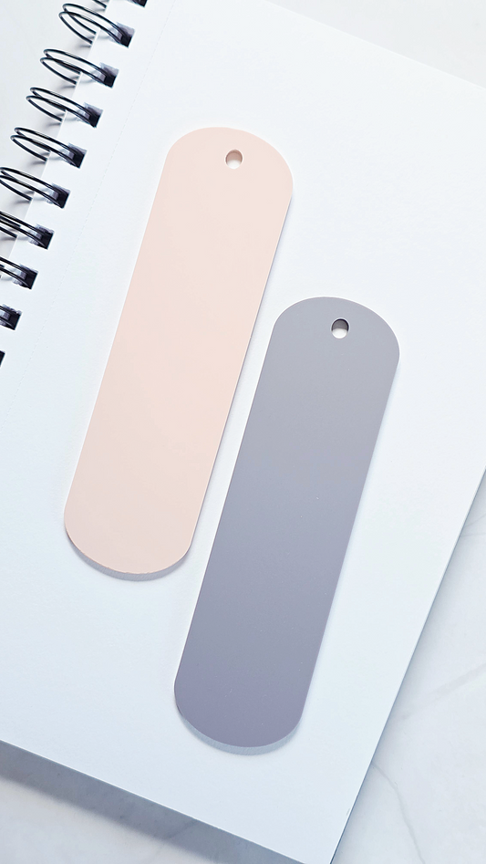 Blank Acrylic Bookmarks