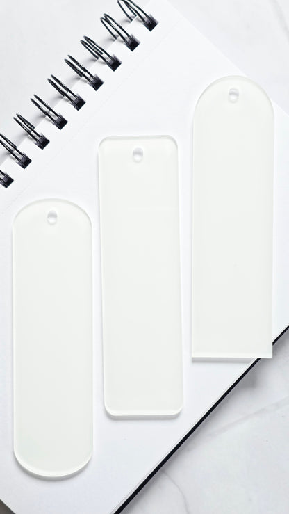 Sublimation Blank Acrylic Bookmarks