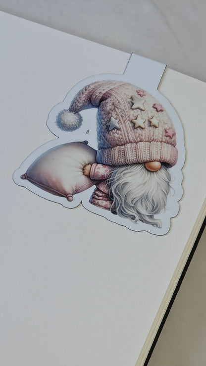 Cozy Gnome Magnetic Bookmarks – Choose Your Own Set of 3