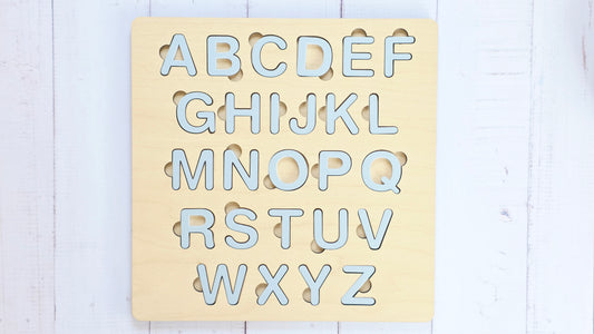 Acrylic Alphabet Puzzle | Uppercase A–Z
