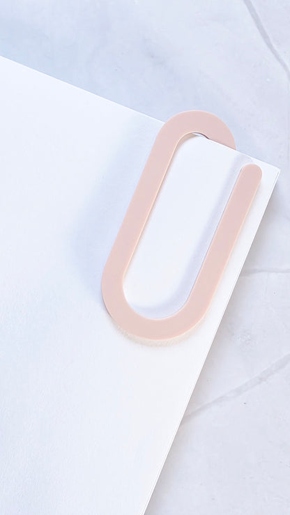 Jumbo Paper Clip Acrylic Bookmark Blanks