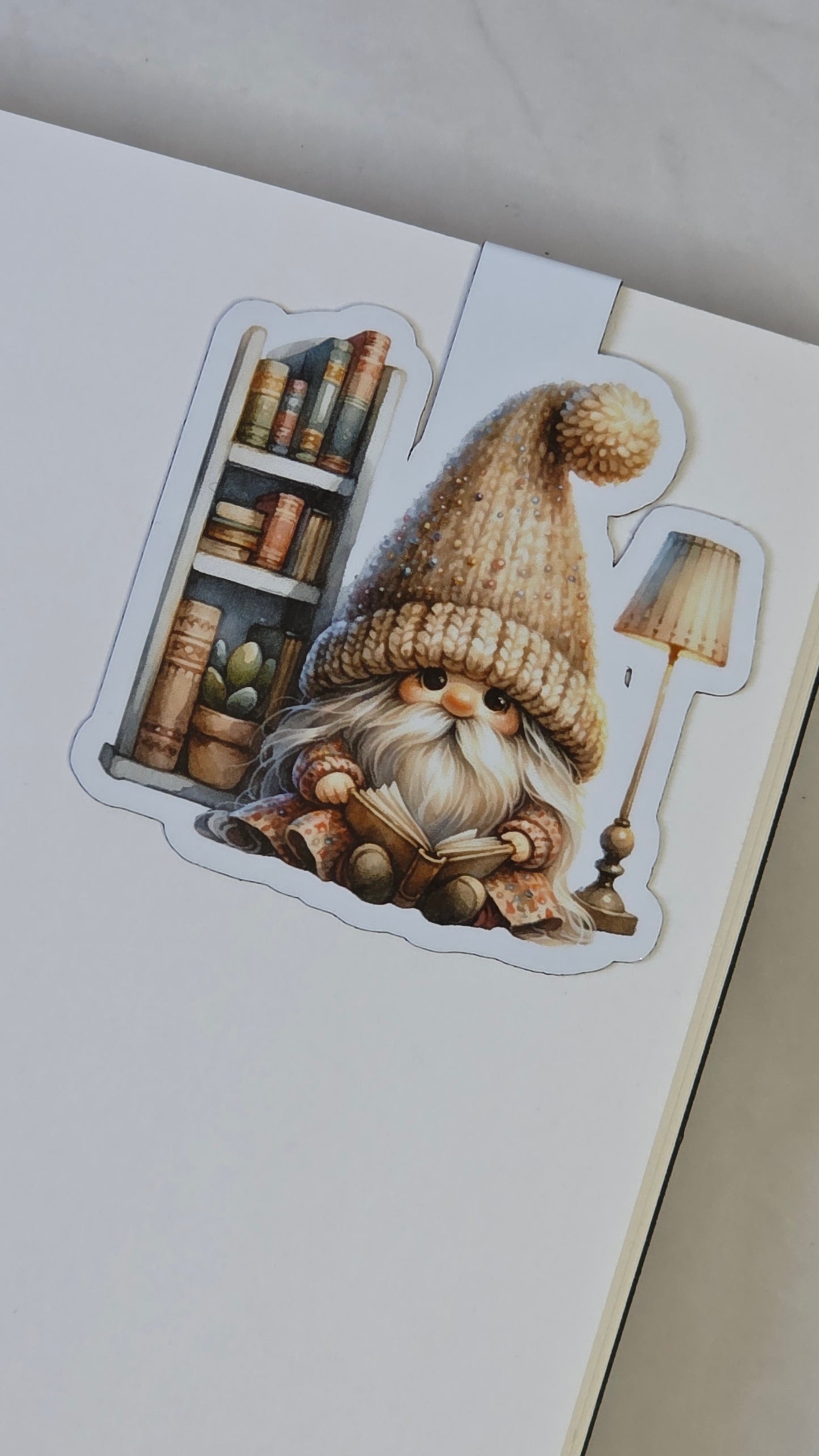 Book-Loving Gnomes Magnetic Bookmarks – Choose Your Own Set of 3