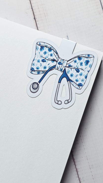 Nurse Theme Magnetic Bookmarks (Choose Your Own Set of 3)