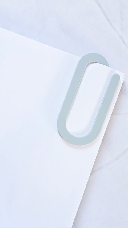 Jumbo Paper Clip Acrylic Bookmark Blanks