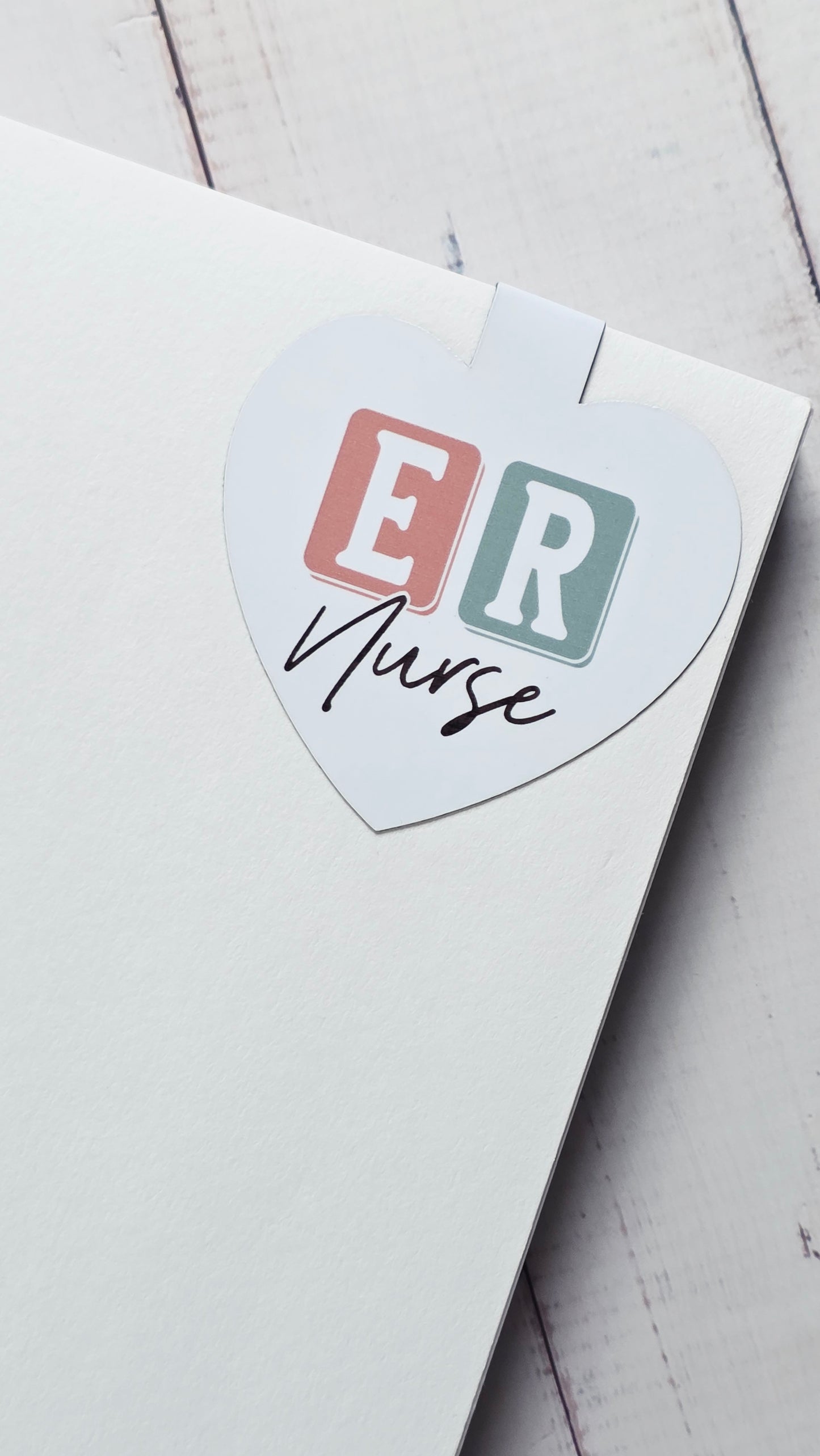 Nurse Theme Magnetic Bookmarks (Choose Your Own Set of 3)