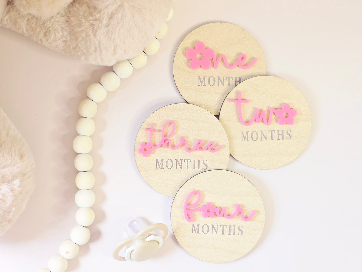 Round Baby Monthly Milestones