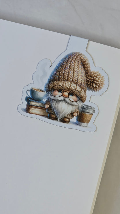 Book-Loving Gnomes Magnetic Bookmarks – Choose Your Own Set of 3